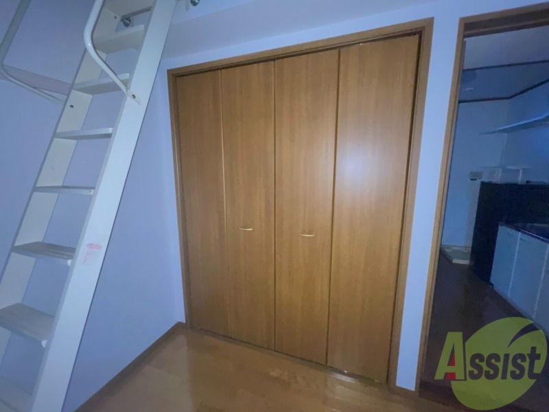 収納　収納スペースも広くお洋服なども整理できそうですね。