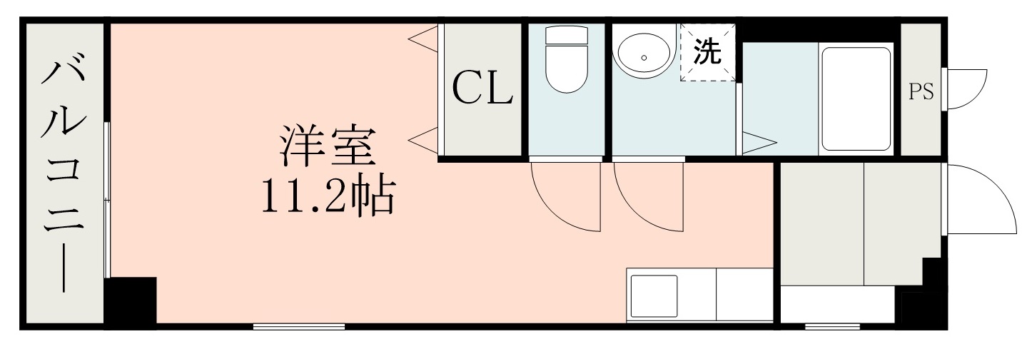 AXIS薬師の間取り写真