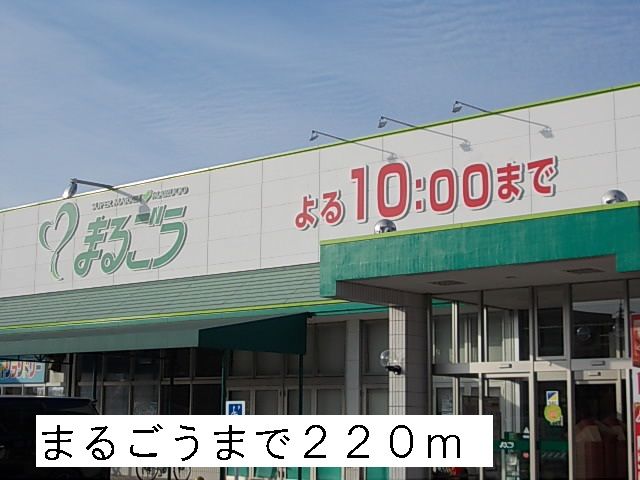 スーパー　まるごう（スーパー）まで220m