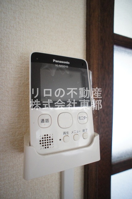 セキュリティ　訪問者が一目で分かるＴＶモニタ付インターホンです！