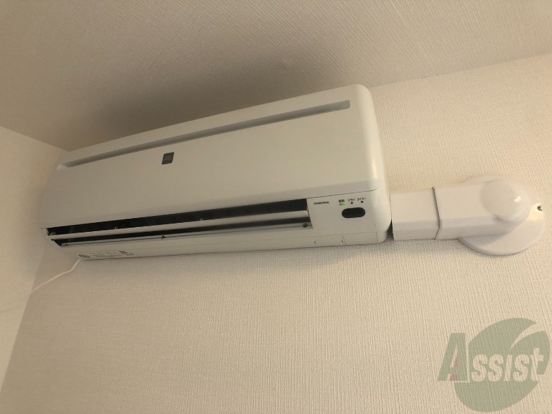 その他設備　エアコンが設置してありますので、寒暖対策もばっちり。