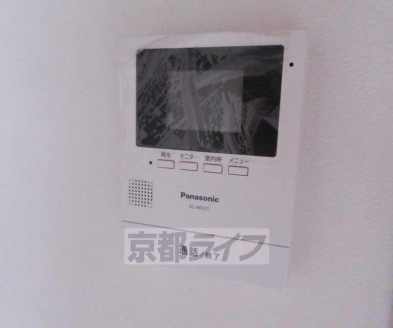 セキュリティ　モニター付きで安心・