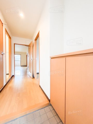 玄関　シューズボックス付きの玄関☆