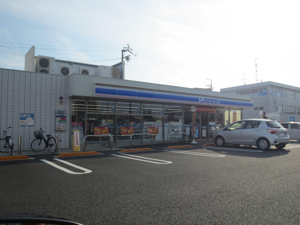 コンビニ　ローソン一宮若竹二丁目店（コンビニ）まで380m