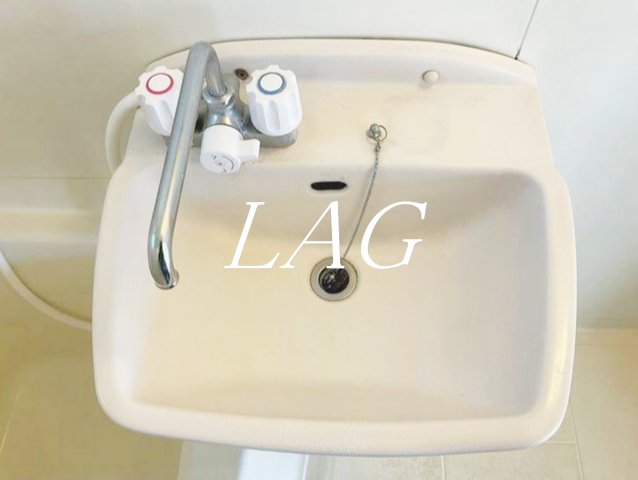 洗面設備　洗面台です。