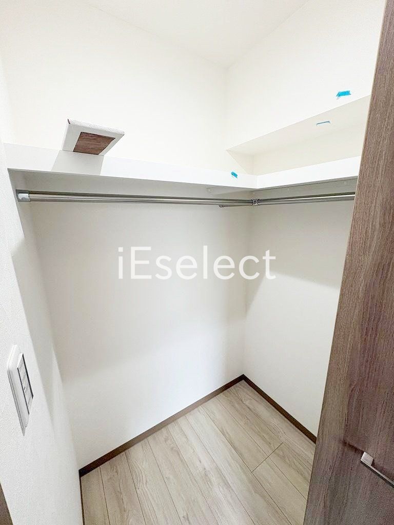 収納　大容量のウォークインクローゼット！