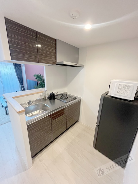 キッチン　２口システムキッチンでお料理楽しく♪♪