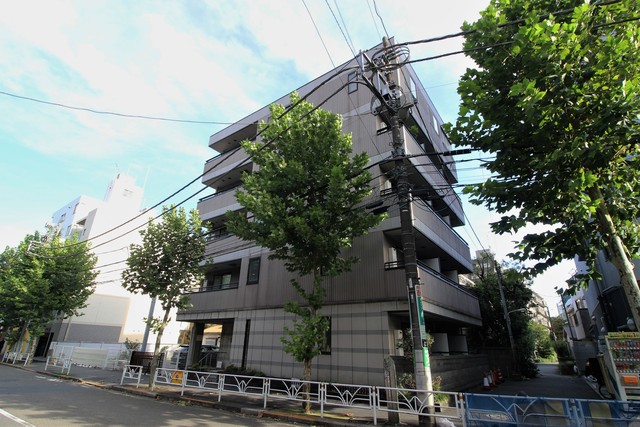 建物外観　２４時間管理だから入居中のトラブルも安心ですね。