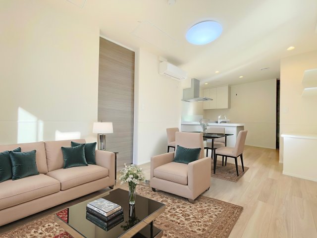 居室・リビング　家具家電はイメージになります