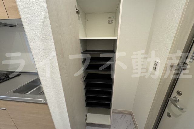 収納　収納のためのスペースです