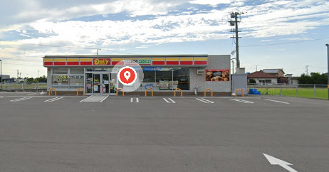 コンビニ　デイリーヤマザキ 観音寺柞田町店（コンビニ）まで2247m