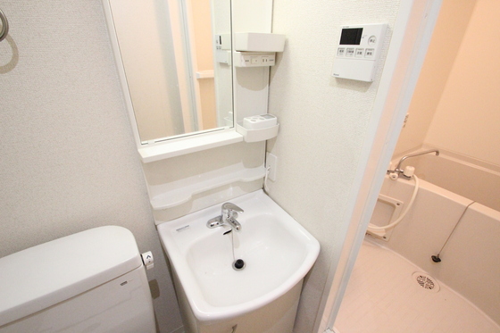 洗面設備　※別号室の写真です