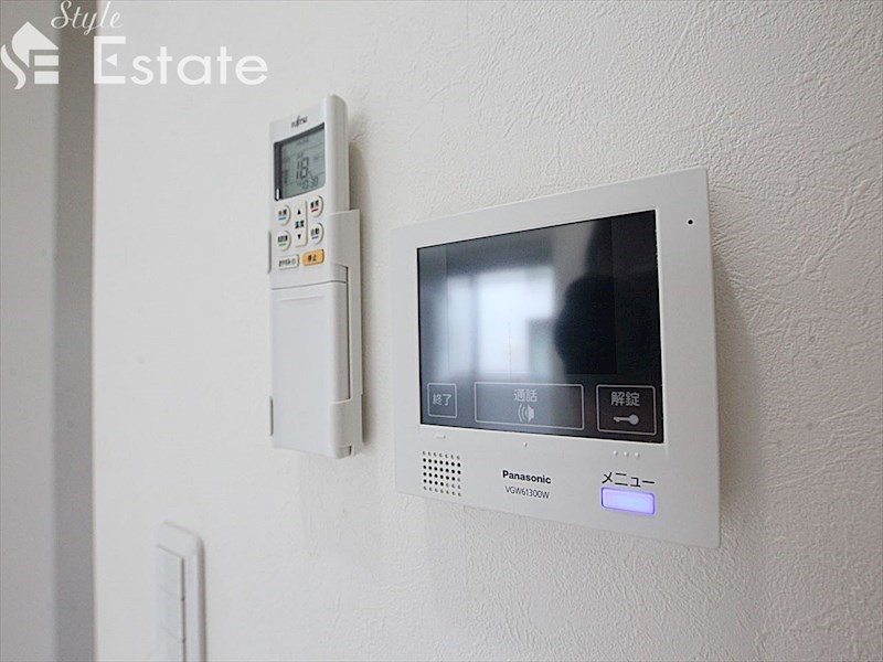 セキュリティ　モニター付きインターホン