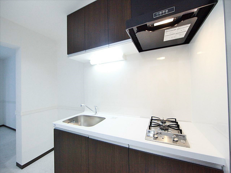 キッチン　システムキッチン（2口コンロ）