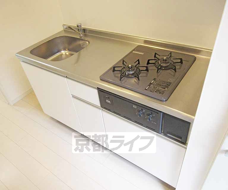 キッチン　２口コンロのシステムキッチンです！