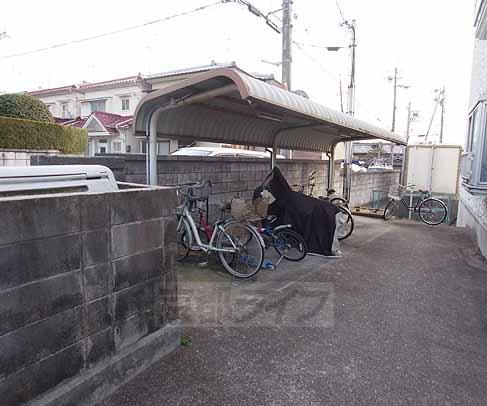 駐車場　駐輪場です。