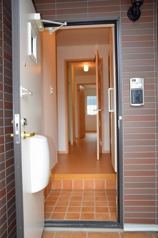 玄関　毎日通る玄関はこちらです