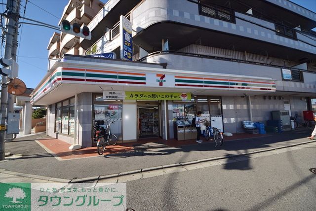 コンビニ　セブンイレブン富士見羽沢1丁目店（コンビニ）まで450m