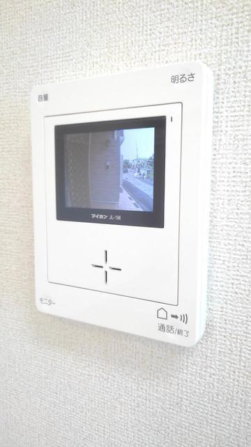 バルコニー　モニター付きインターホン