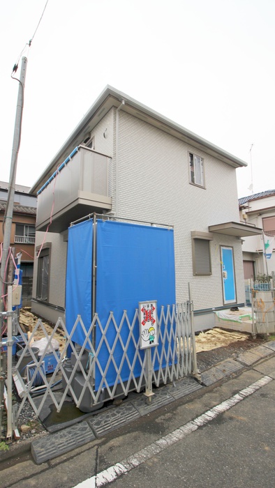 建物外観　建築中