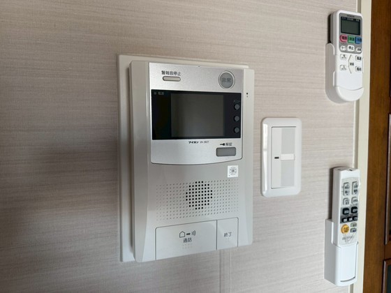 セキュリティ　※別部屋の写真です