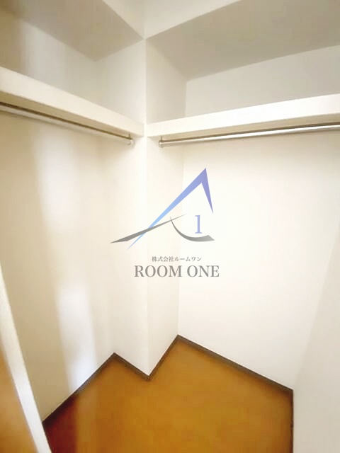 収納　ウォークインクローゼットです。