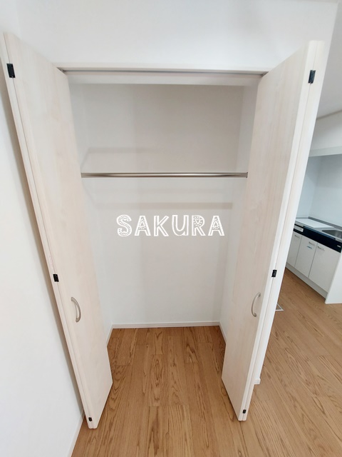 収納　お荷物の多い方でも安心のクローゼット付き♪