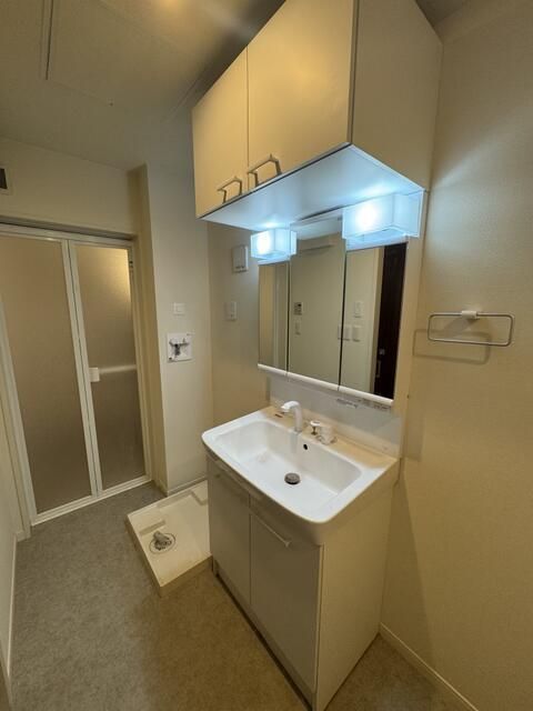 洗面設備　※全て別号室のお写真。内装等参考にしてください。