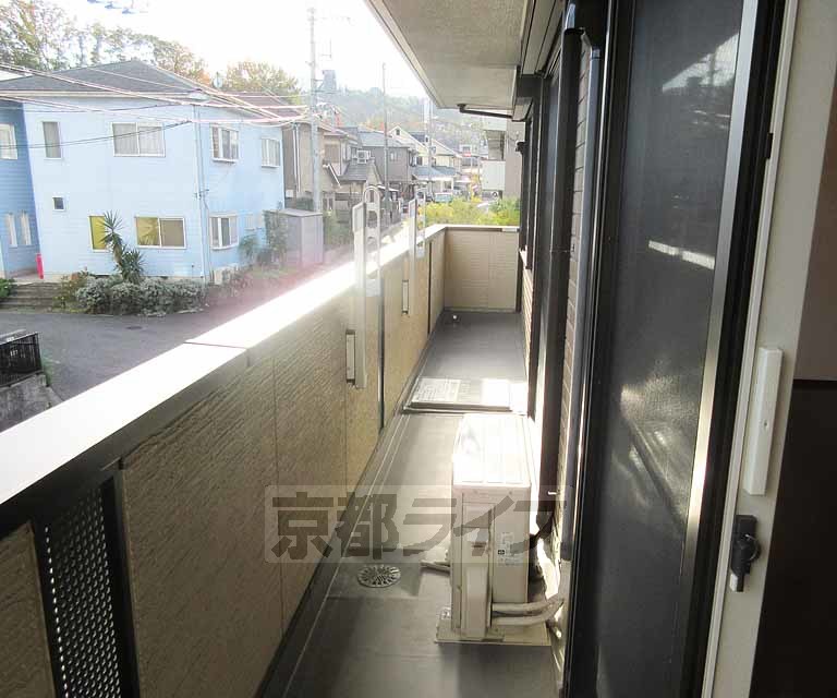 バルコニー　ベランダが広い！