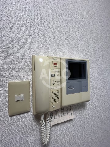 セキュリティ　第15関根マンション　モニター付きインターホン