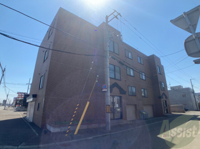 建物外観　札幌市東区北４０条東「パールハイム４０」