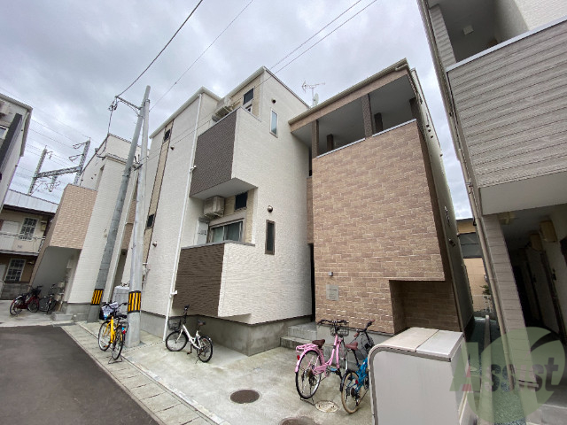 建物外観　若林区南小泉字八軒小路「エスペランサ河原町」