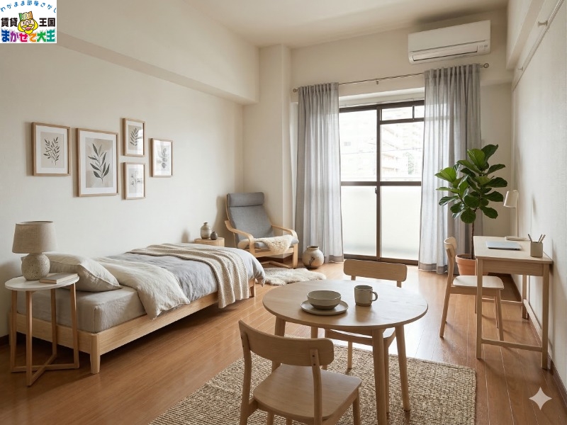 居室・リビング　家具・インテリアはＣＧです