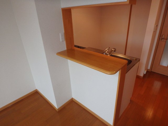 キッチン　総社市井手　グランパレＫ　1Ｋ　キッチン