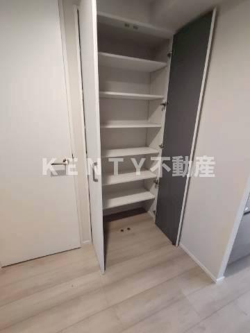 収納　大きなものも収納できそうです