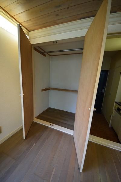 収納　クローゼットです