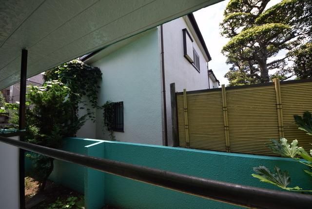 眺望　バルコニーからの景色です