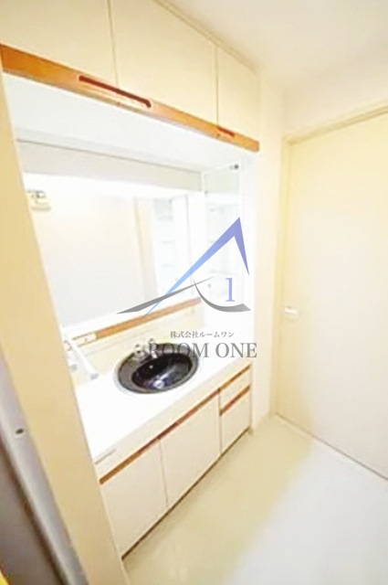 洗面設備　洗面台です。