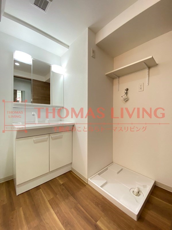 洗面設備　※同物件別部屋参考画像