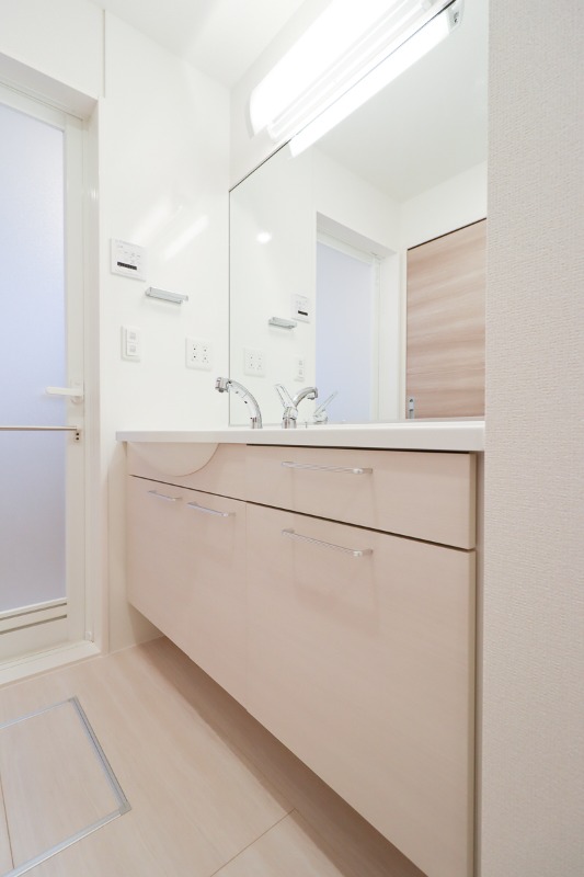 洗面設備　面と現状に相違がある場合には現状を優先