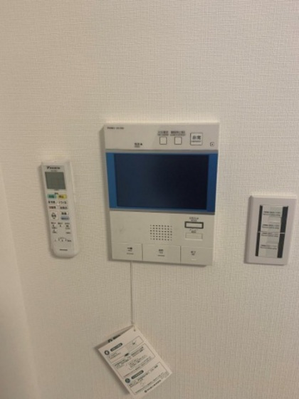 セキュリティ　※別部屋の写真です