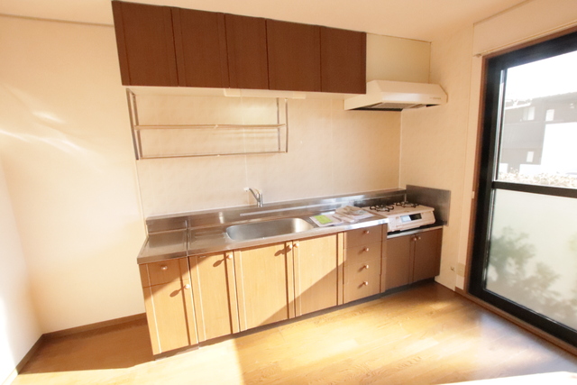 キッチン　キッチン　ガスコンロ設置済み♪