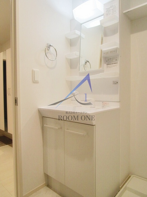 洗面設備　洗面台です。