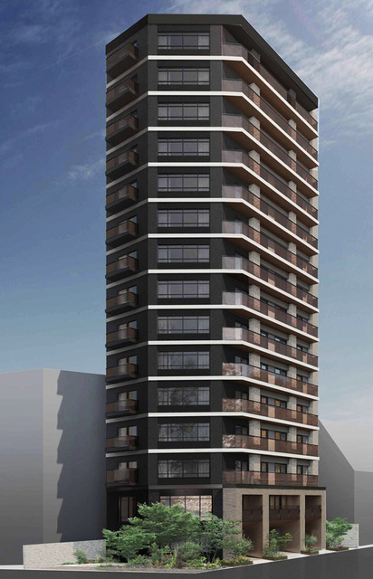 建物外観　落ち着いた雰囲気の外観です