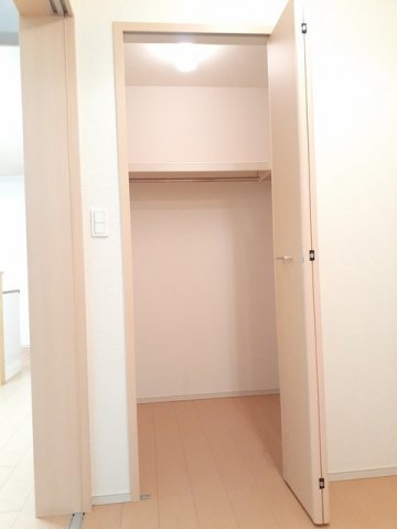 収納　収納のためのスペースです