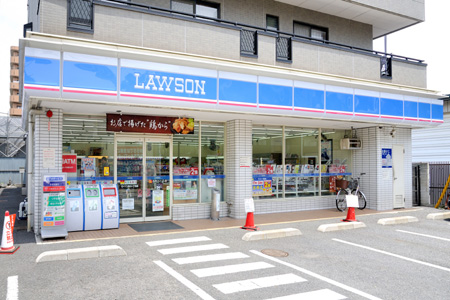 コンビニ　ローソン 住吉一丁目店（コンビニ）まで401m