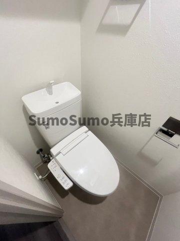 トイレ　ゆったりとした空間のトイレです