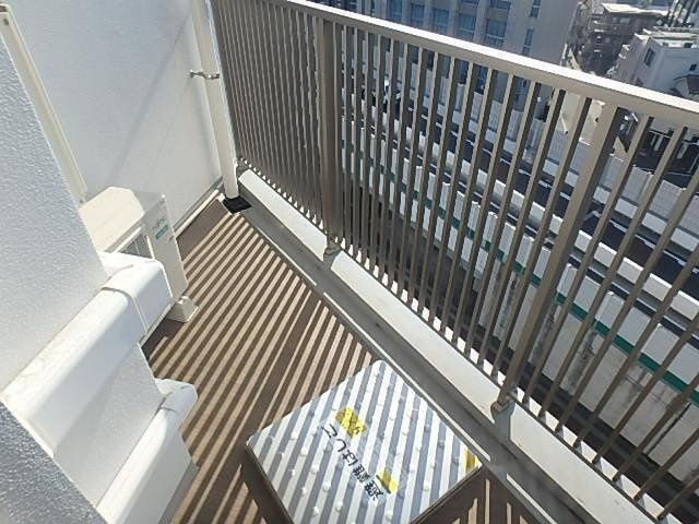 バルコニー　セントラル王子　北区豊島