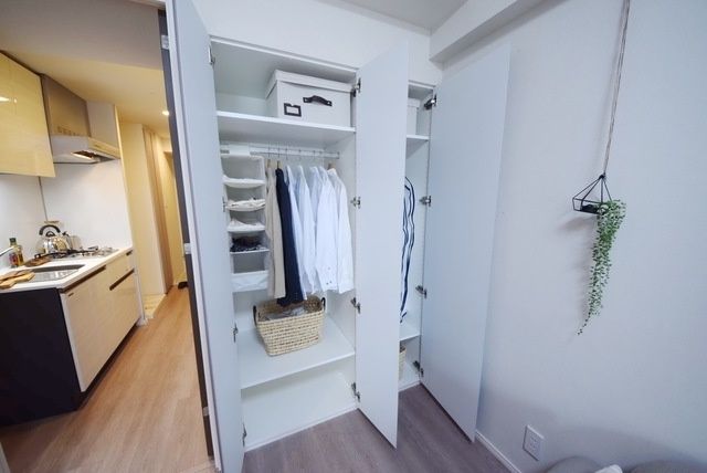 収納　家具家電はイメージです。