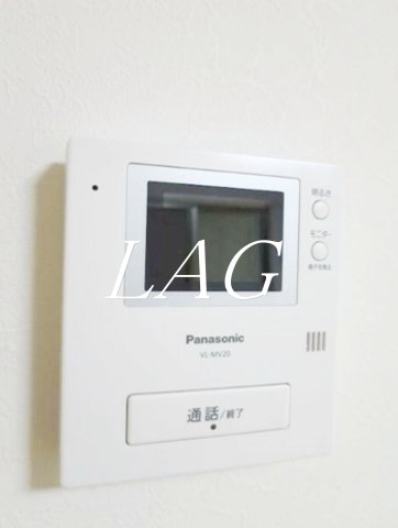 セキュリティ　モニター付きインターホンです。